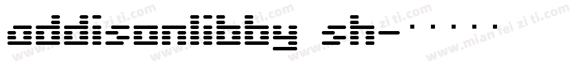 addisonlibby sh字体转换